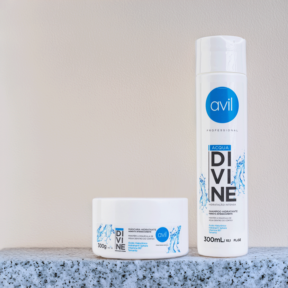 Shampoo Acqua Divine 300ml - Hidratación sin Frizz
