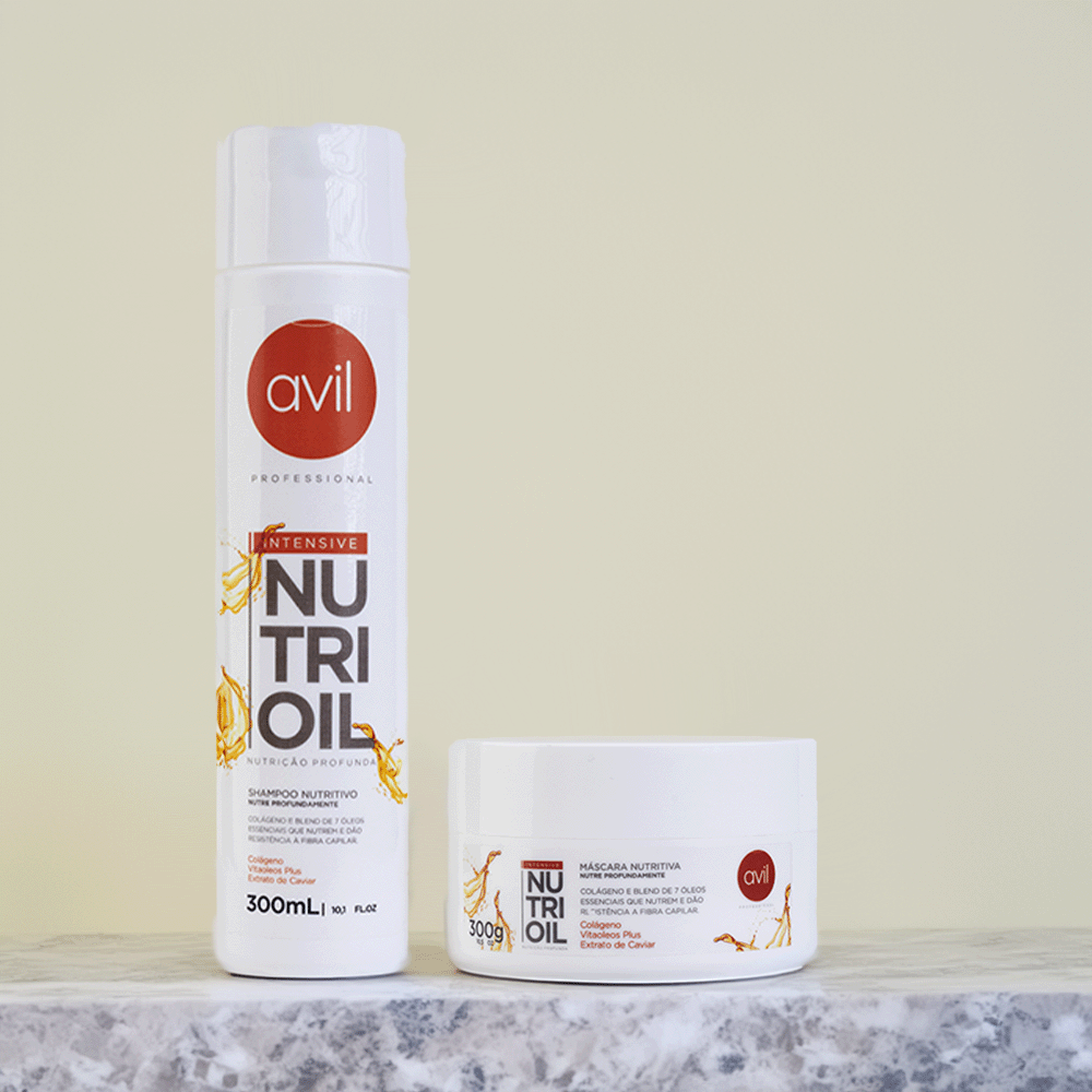 Shampoo Nutri Oil 300ml - Nutrición sin Sulfato